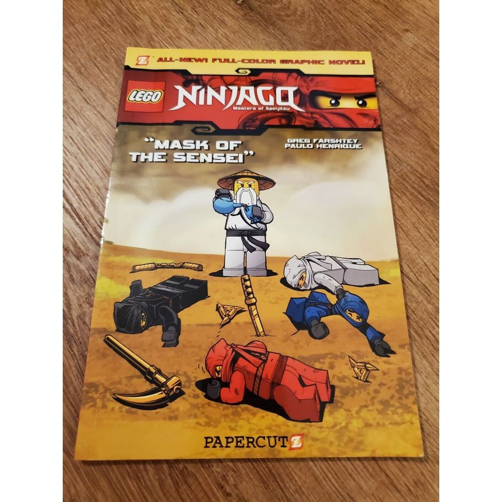 Lego Ninjago Mask of the Sensei Kids‎ Graphic Novel Book